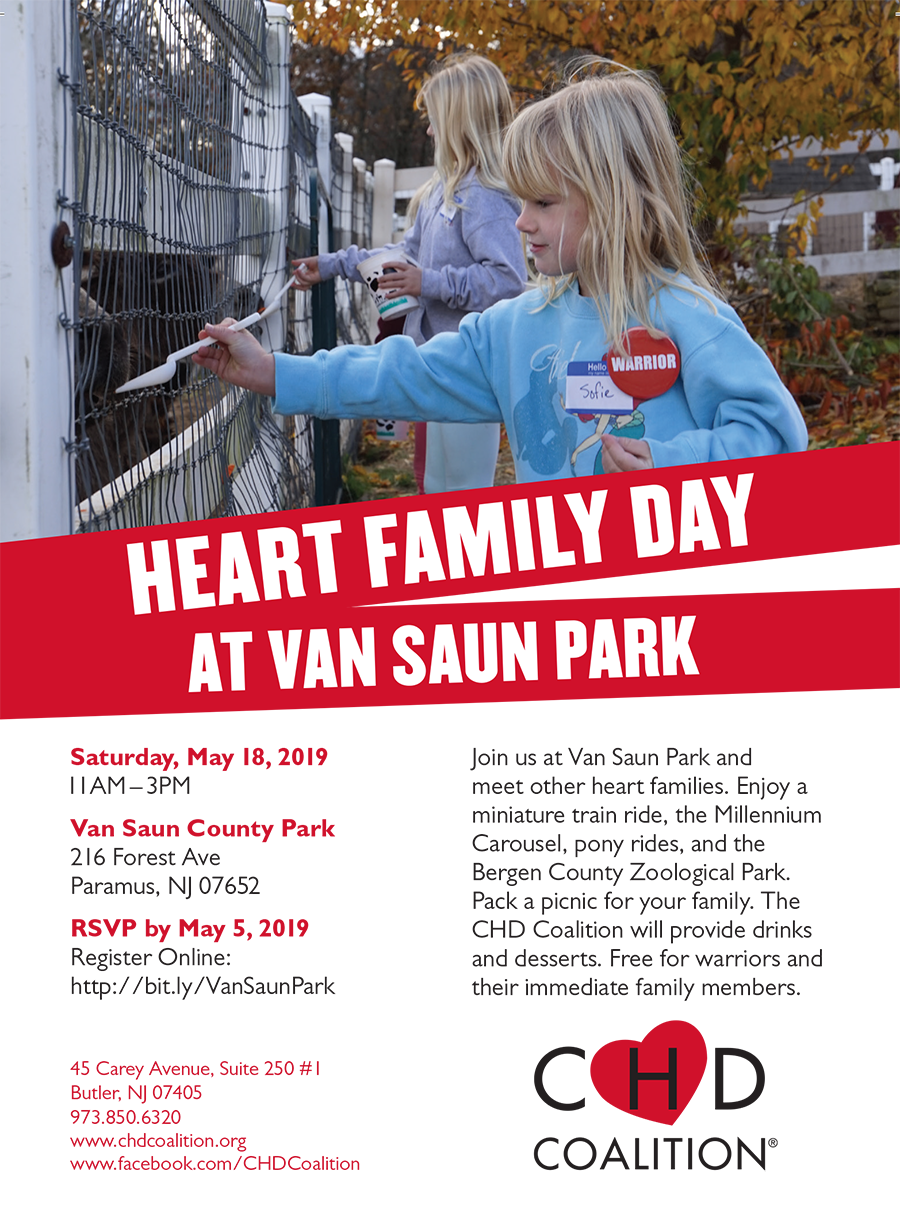 Heart Family Day at Van Saun Park 