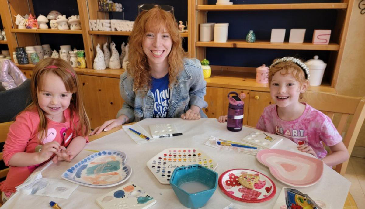 ceramic painting fun day